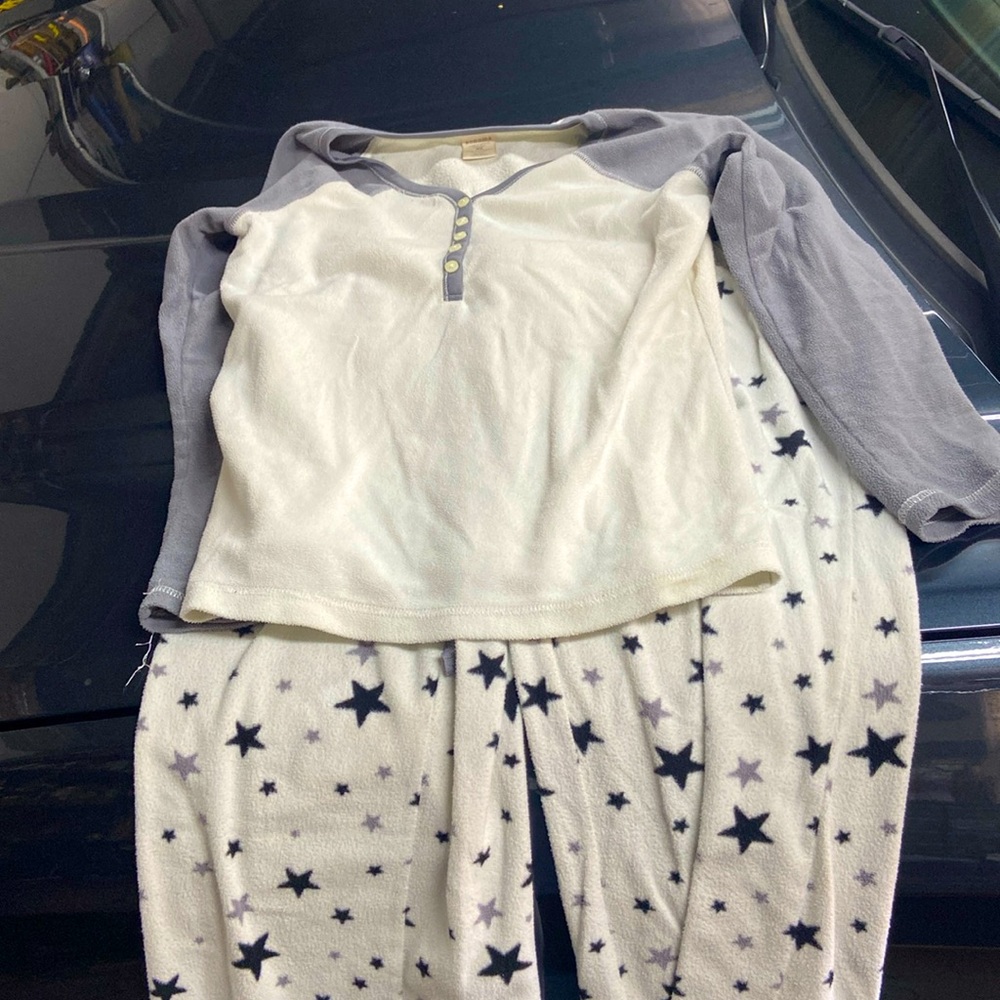 Fleece pajama set